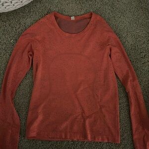 Lululemon Orange Swiftly Tech